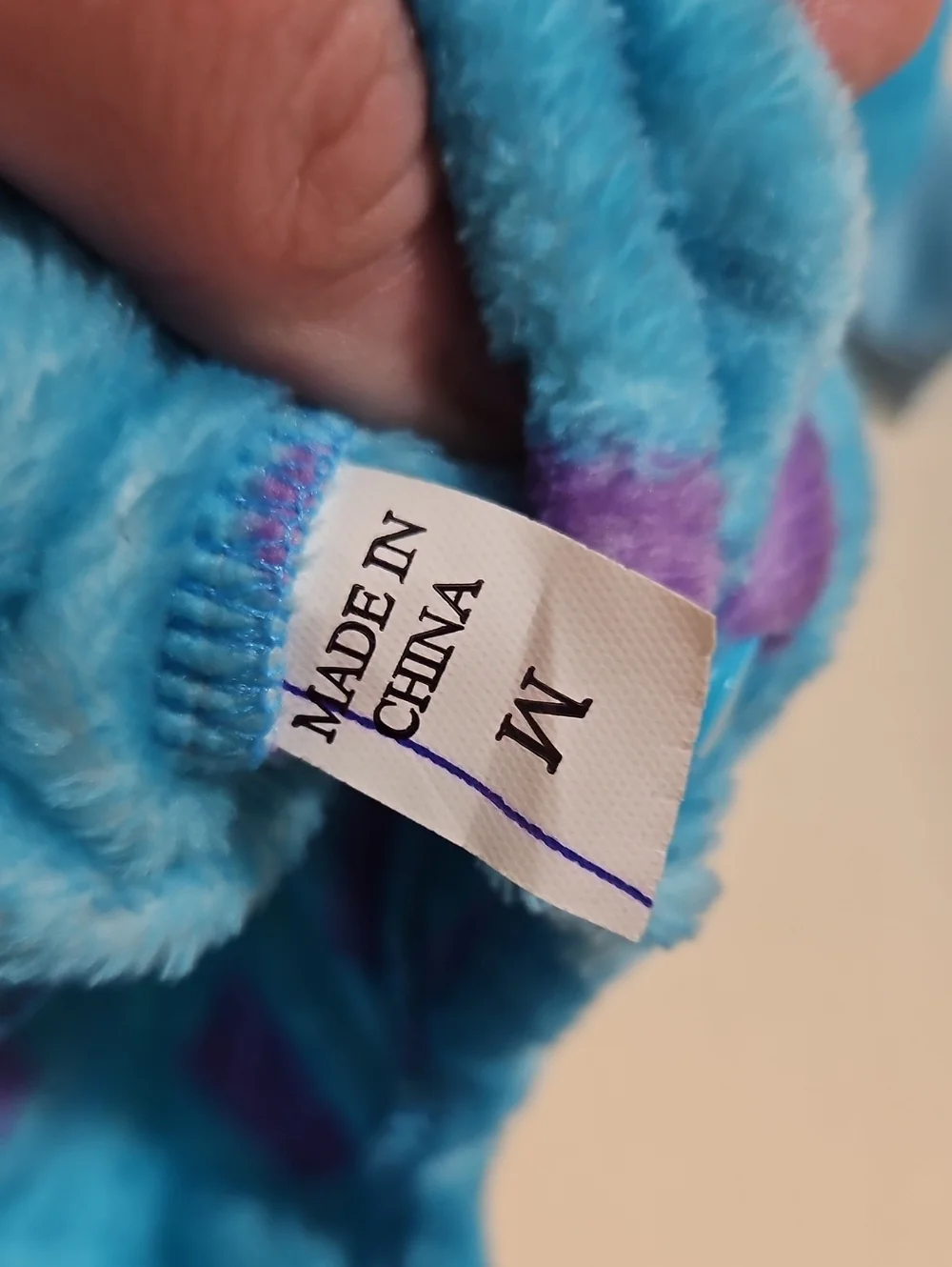 DINOSAUR DOG COSTUME: BLUE/PURPLE: NWOT: SIZE M